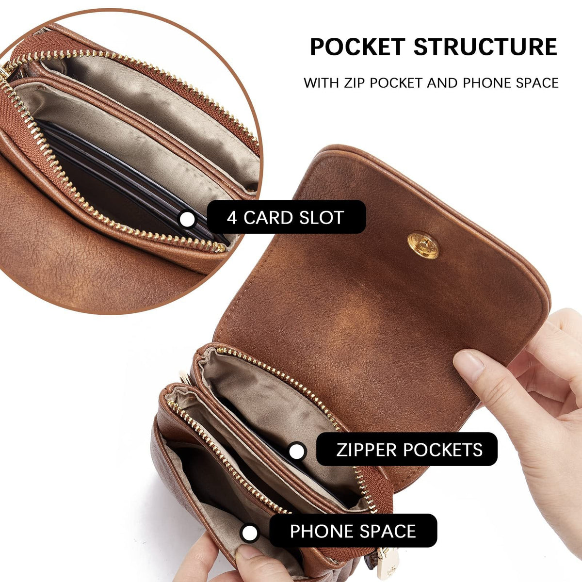Men's PU Leather Messenger Bag