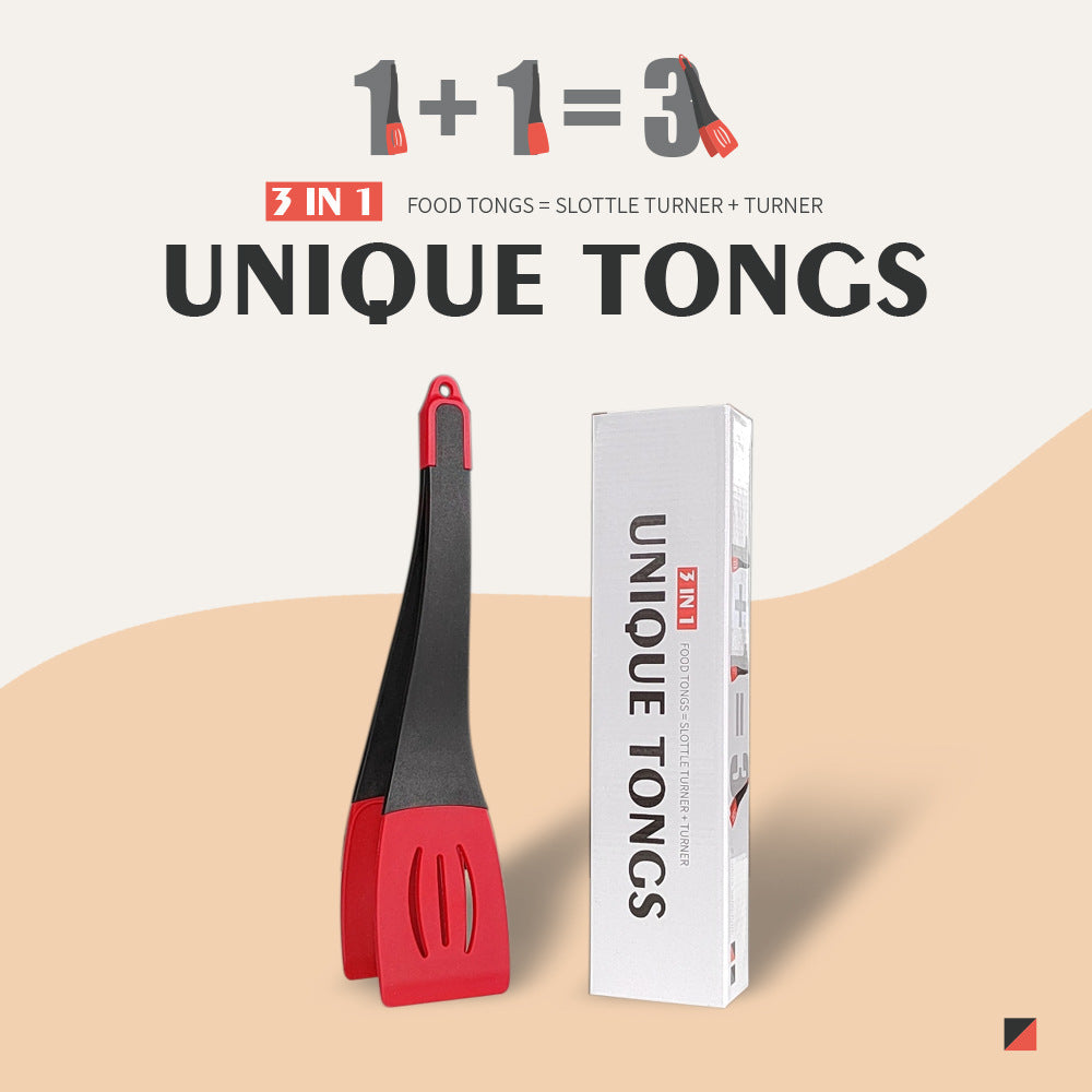 3-in-1 Spatula & Tongs