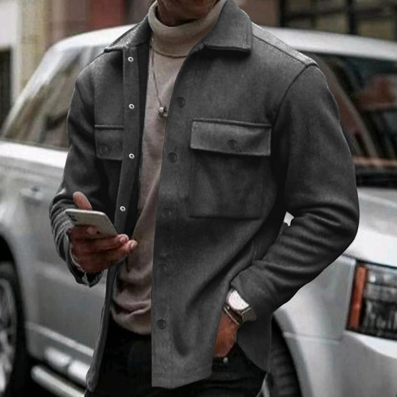 Men's Slim-Fit Casual Jacket