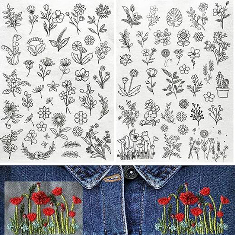 Water-Soluble Embroidery Stabilizer Sheets