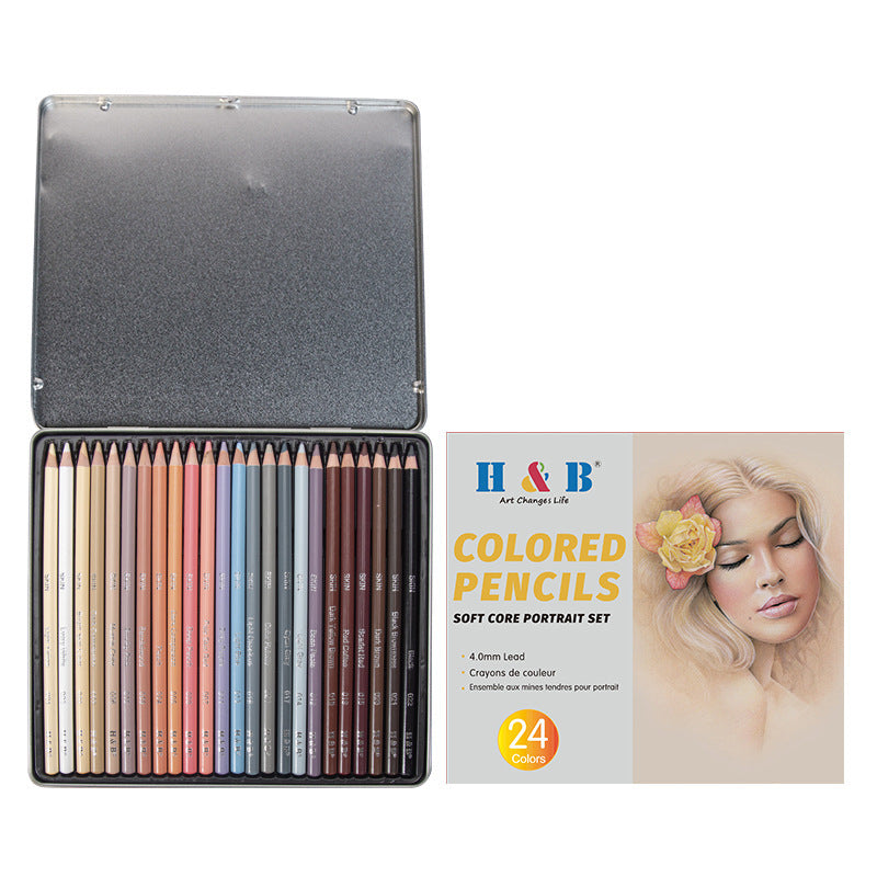 Skin Tone Colored Pencils (24)