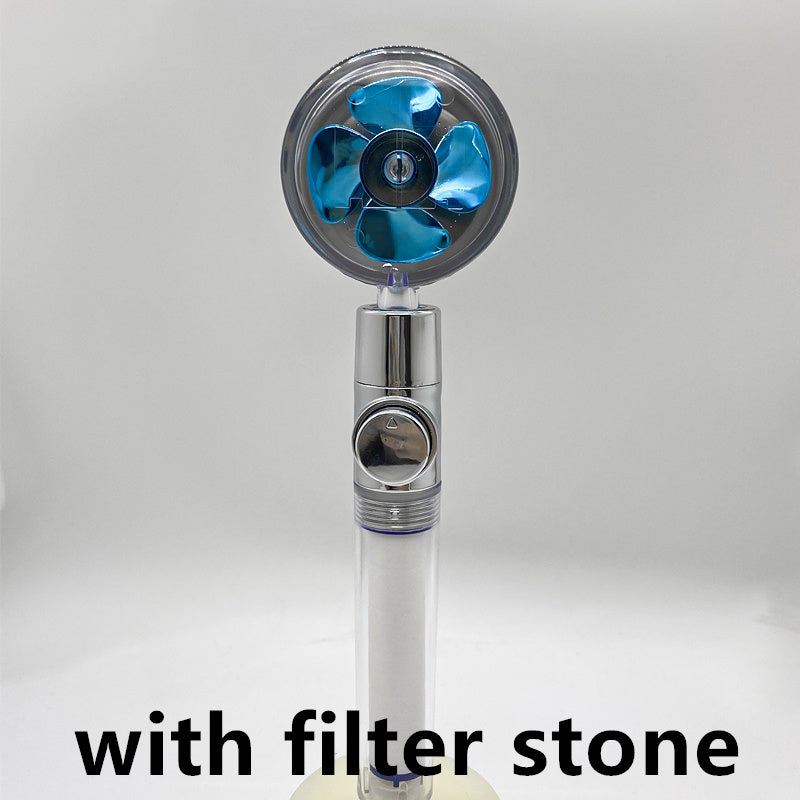 High-Pressure Turbo Fan Shower Head