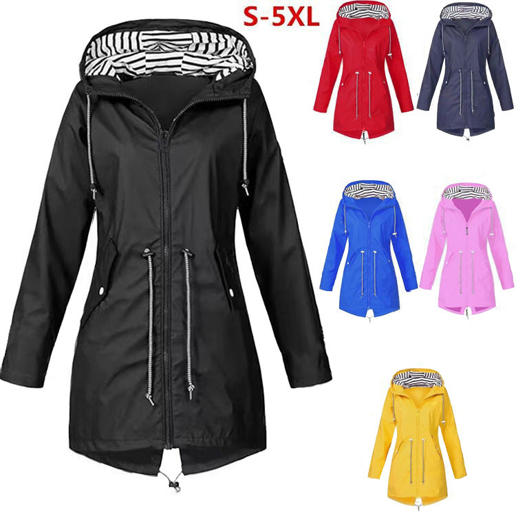 Women's Lightweight Waterproof Raincoat