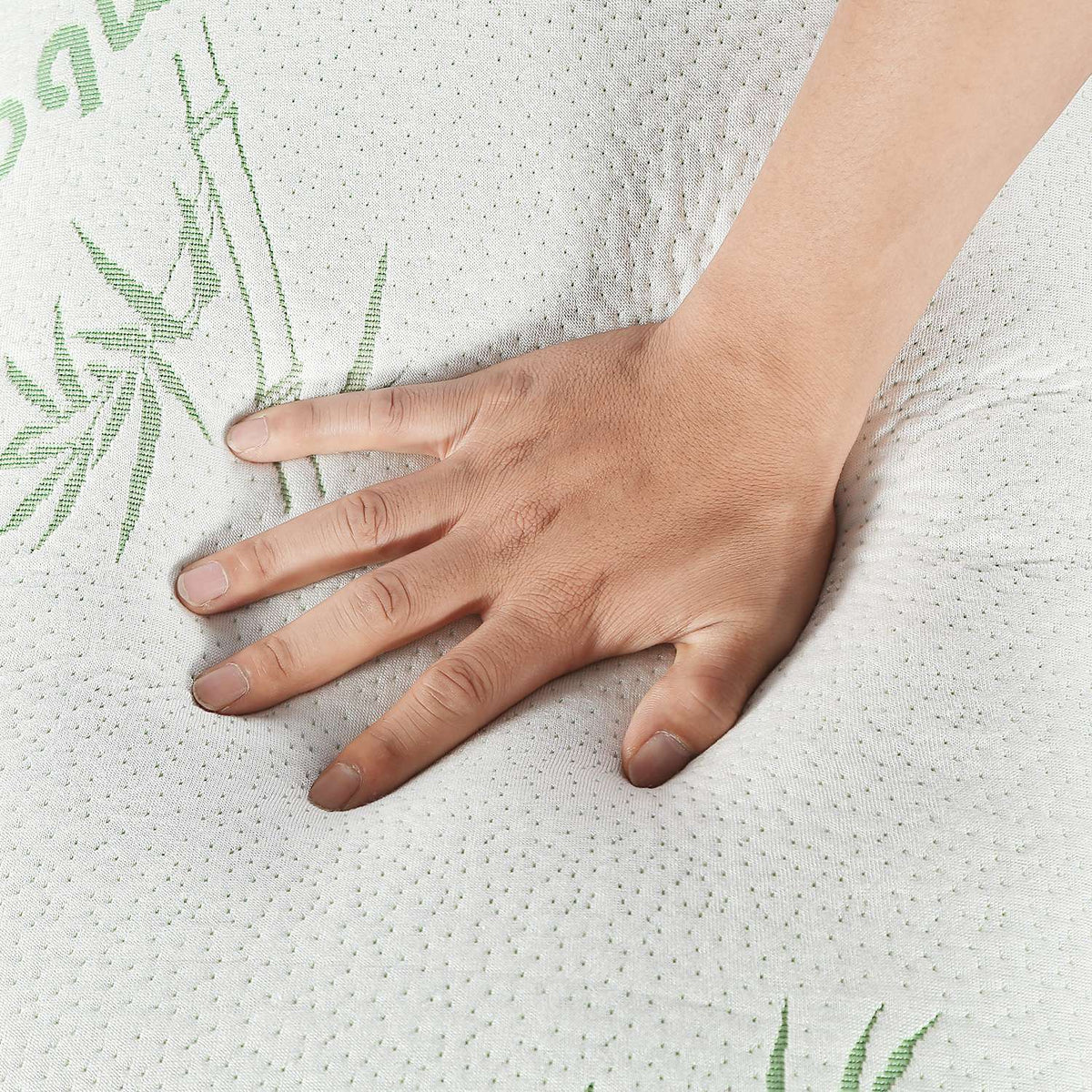 Shredded Memory Foam Pillow with Bamboo Cover