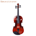 Full-Size 4/4 Acoustic Violin Set