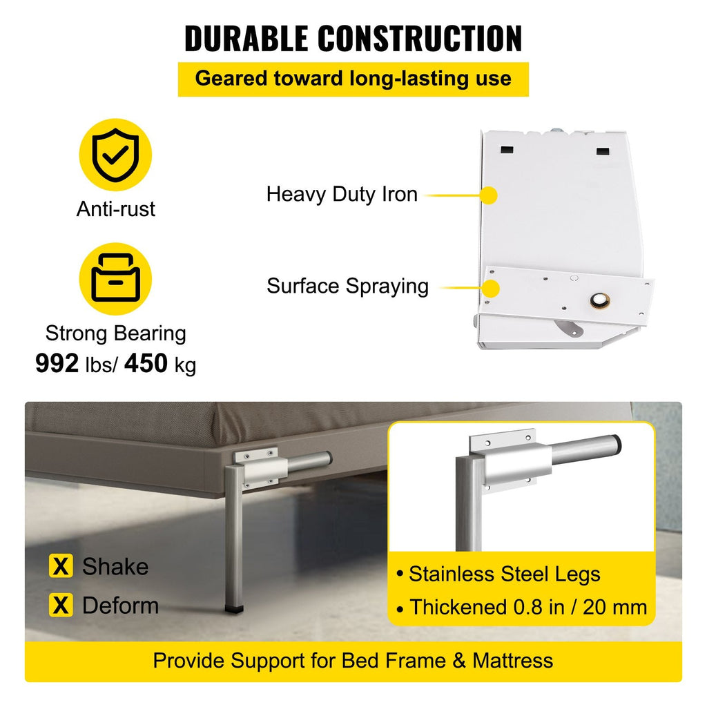 Murphy Bed Spring Mechanism Kit
