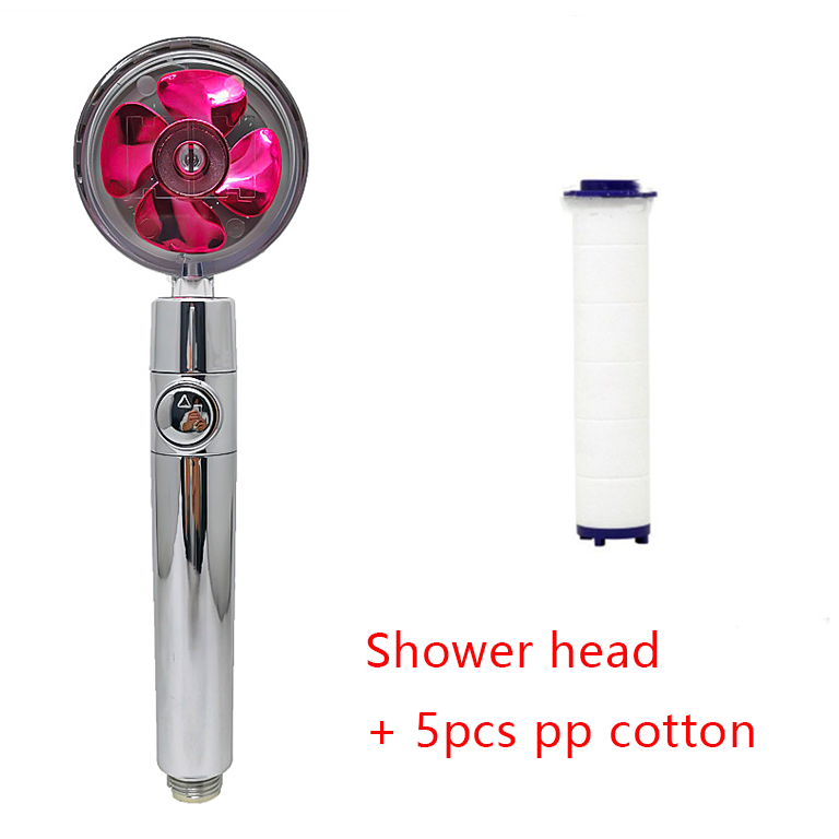 High-Pressure Turbo Fan Shower Head