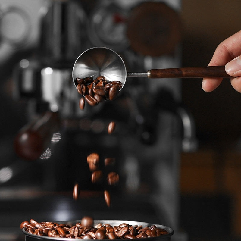 Walnut Handle Coffee Scoop