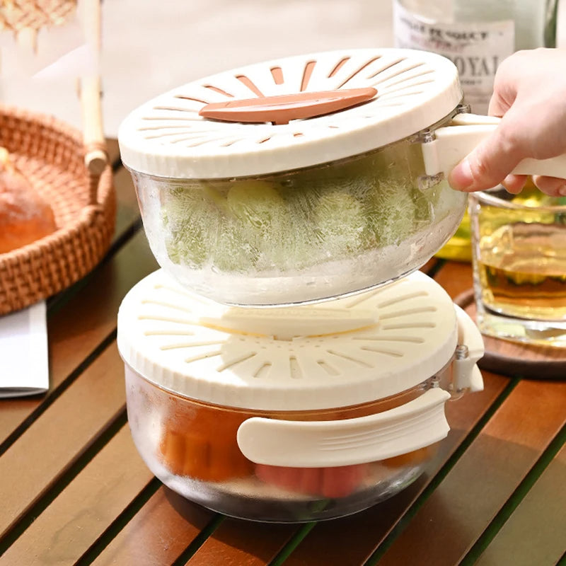 Draining Fruit Basket with Lid