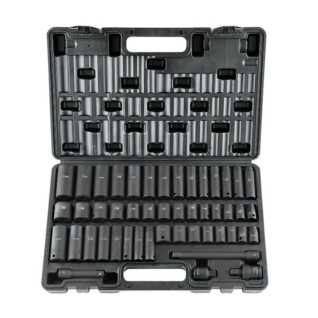 48-Piece Impact Socket Set