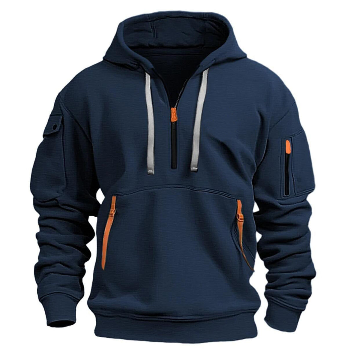 Oversized Drop-Shoulder Hoodie