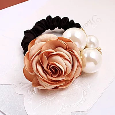 Handmade Camellia Hair Tie
