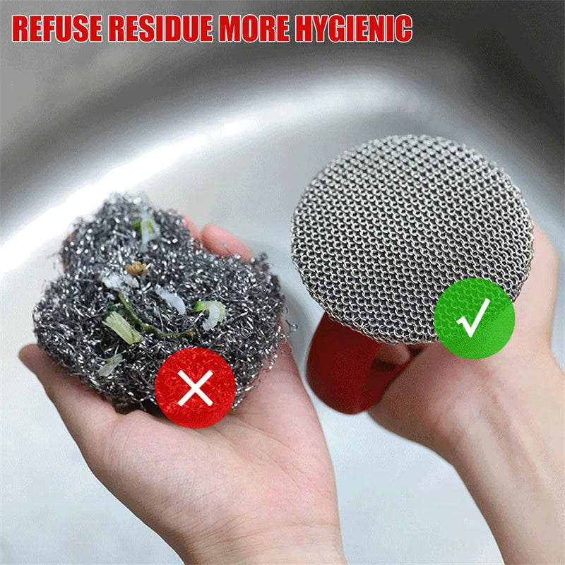 Chainmail Cast Iron Scrubber