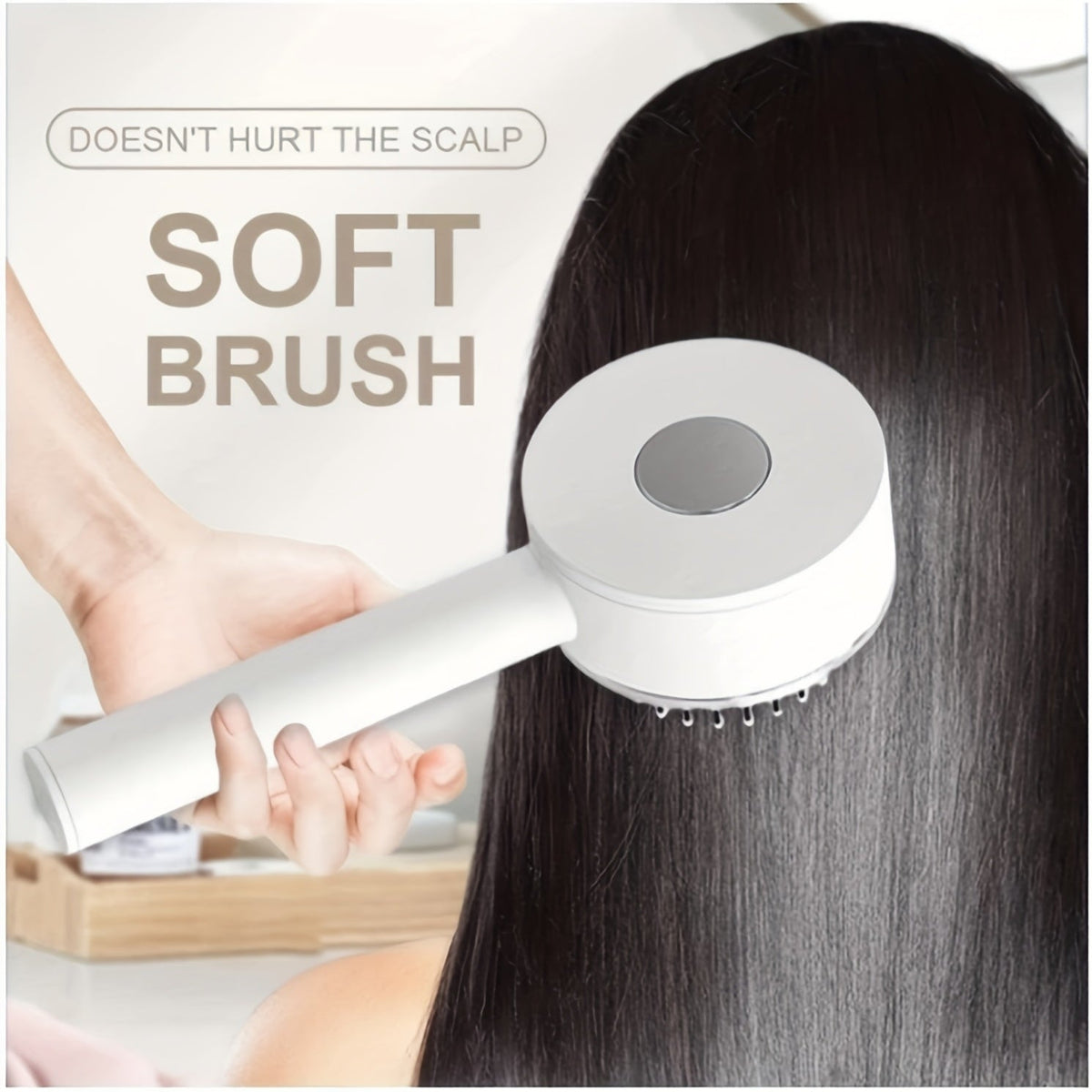 Self-Cleaning Air Cushion Hair Brush