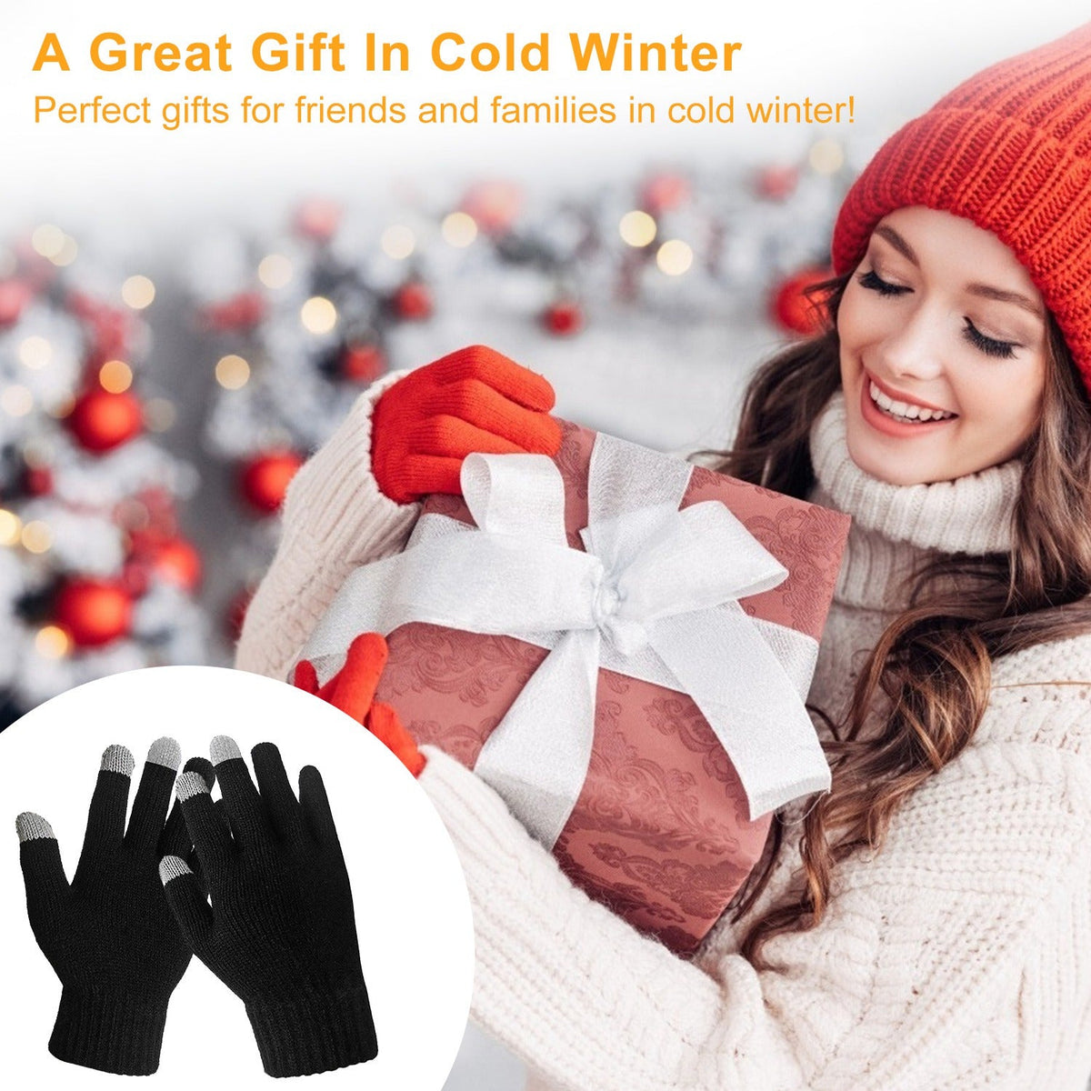 Knit Touchscreen Gloves