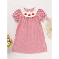 Toddler Plaid Smocked School Dress