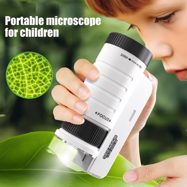 Portable Kids' Microscope