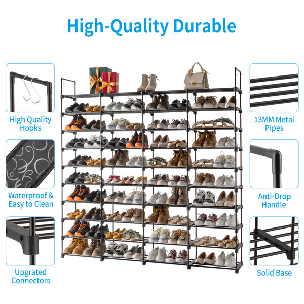 10-Tier Shoe Rack