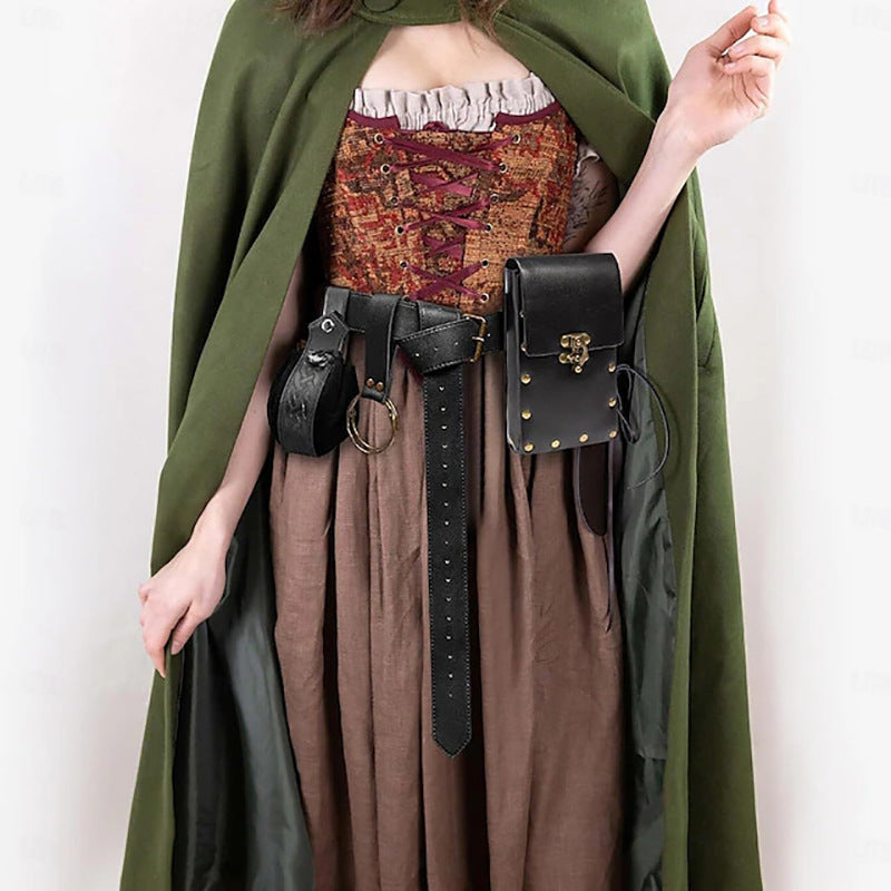 Steampunk Belt Phone Pouch