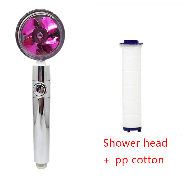 High-Pressure Turbo Fan Shower Head