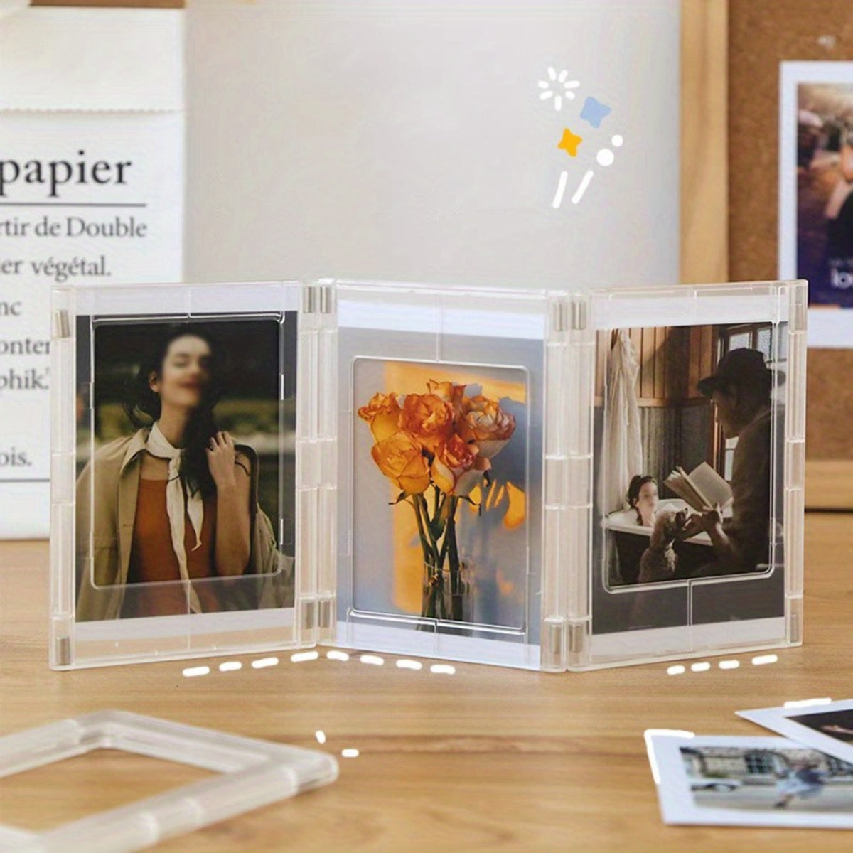 Magnetic Fridge Photo Frames (6 pcs)