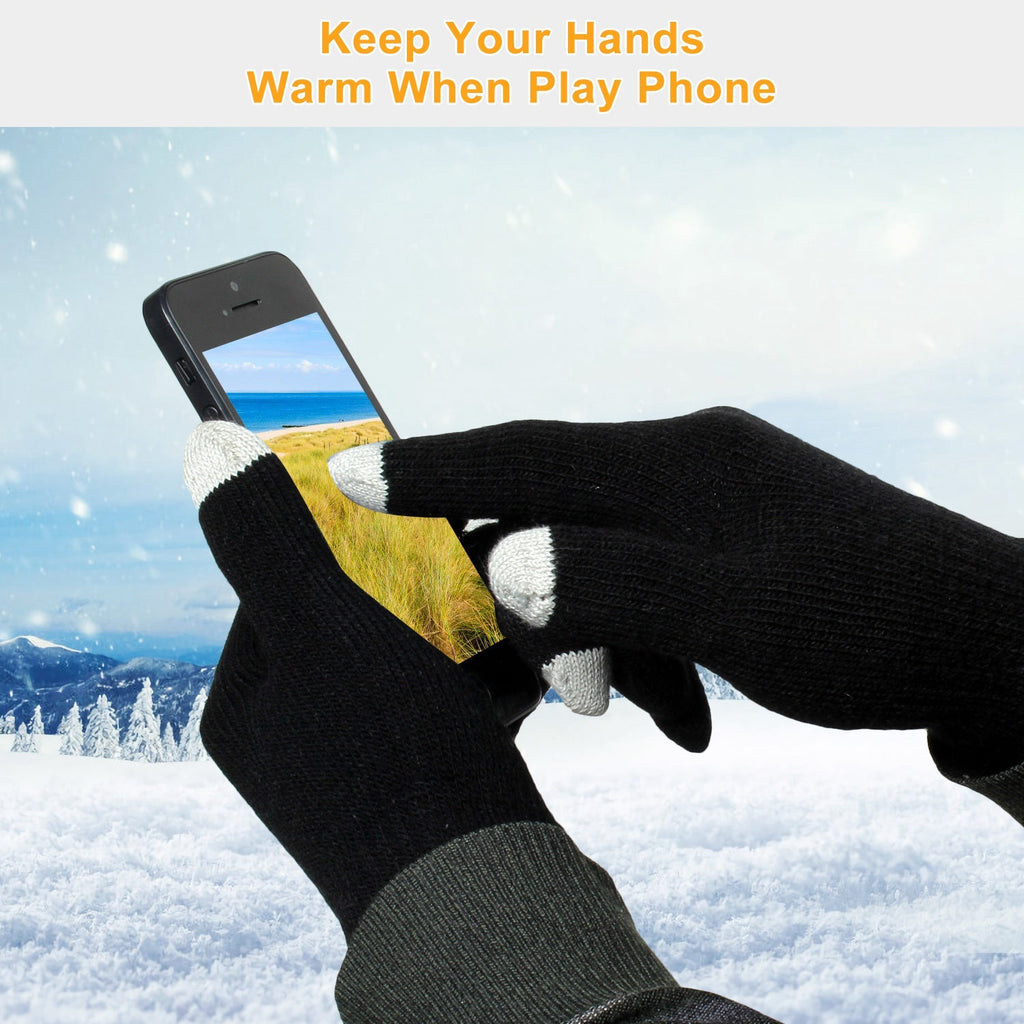 Knit Touchscreen Gloves