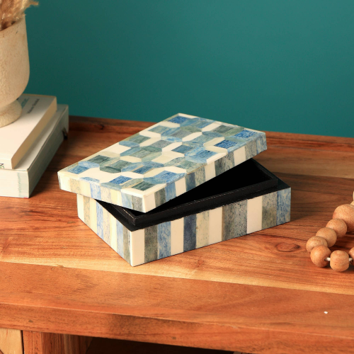 Bone Inlay Decorative Box