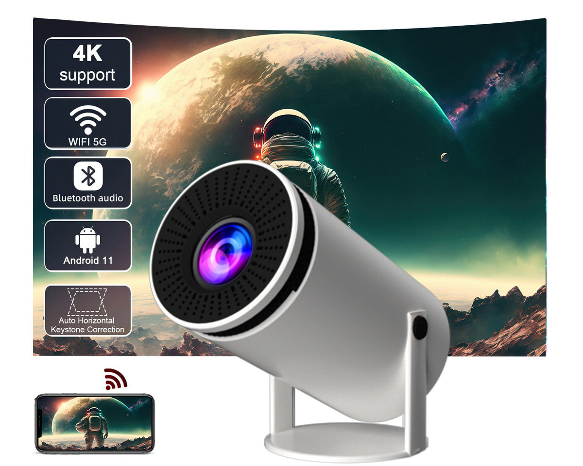 Smart Mini Projector with Wi-Fi