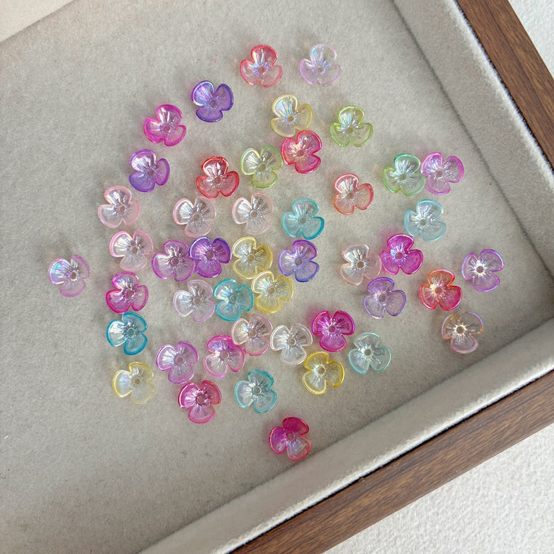 Glow-in-the-Dark Flower Beads