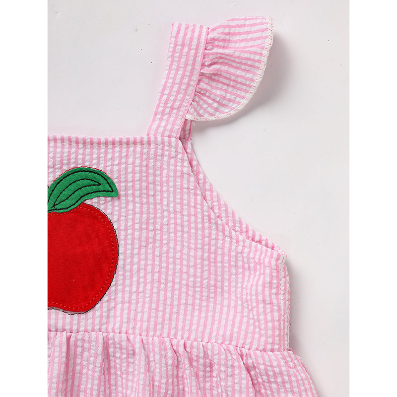 Girls' Ruffle Sleeve Top & Shorts Set