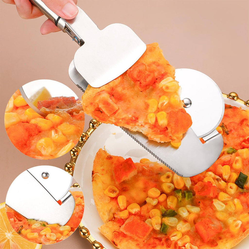 3-in-1 Stainless Pizza Cutter