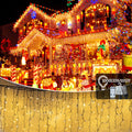 Warm White Icicle Lights (1000 LEDs)
