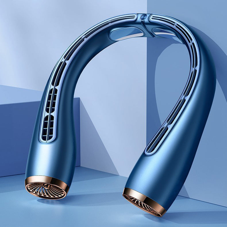 Bladeless Neck Fan with Cooling Plates
