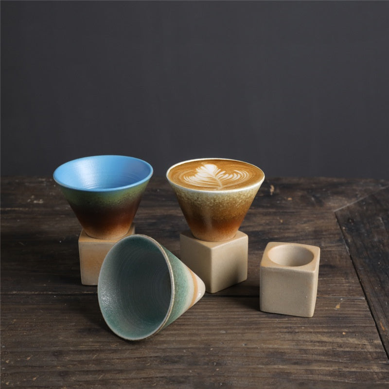 Gradient Glaze Coffee Cup