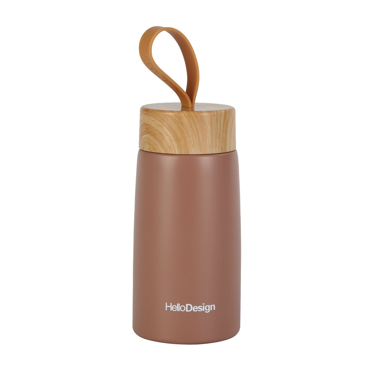 Insulated Bamboo-Lid Coffee Tumbler