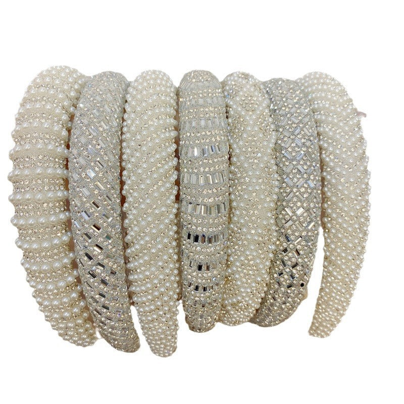 Faux Pearl Headband
