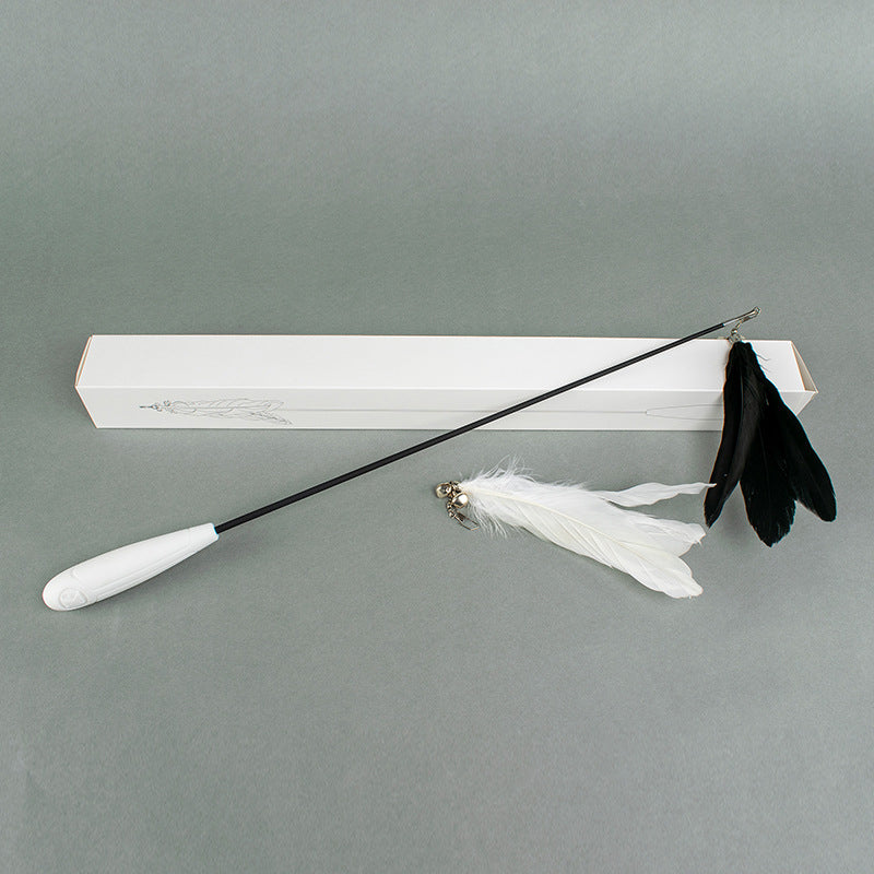 Telescopic Feather Cat Rod
