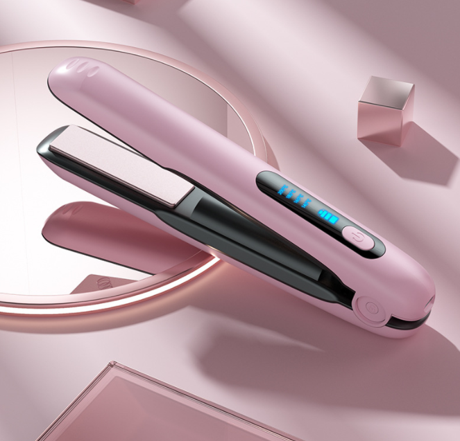 Cordless 2-in-1 Mini Flat Iron & Curler
