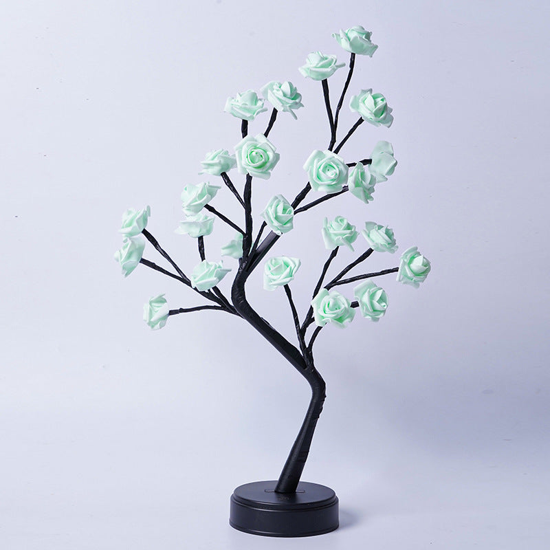 Glowing Rose Tree Lamp