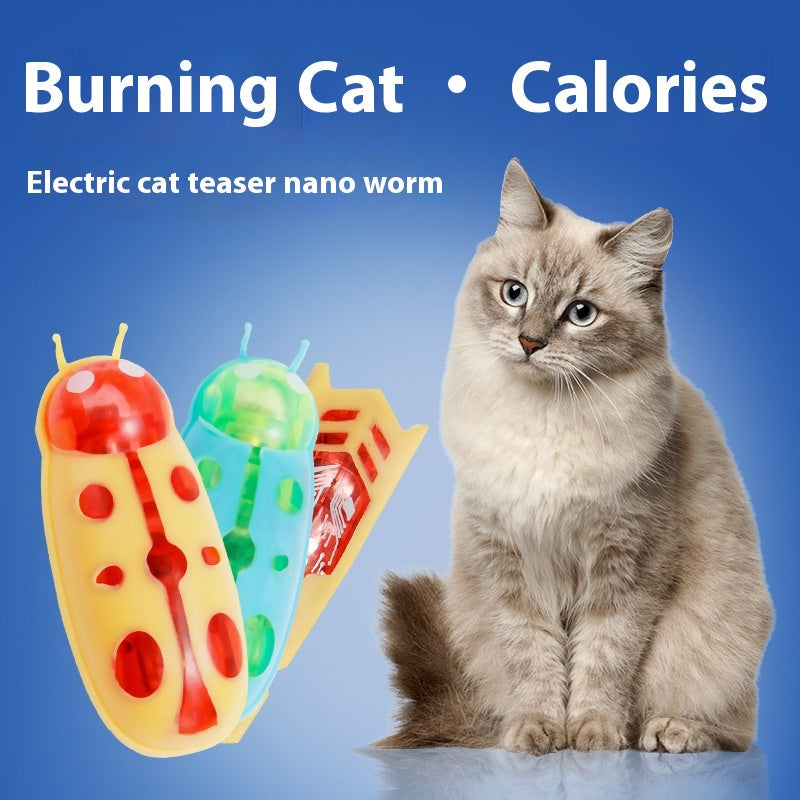 Micro Vibrating Bug Cat Toy