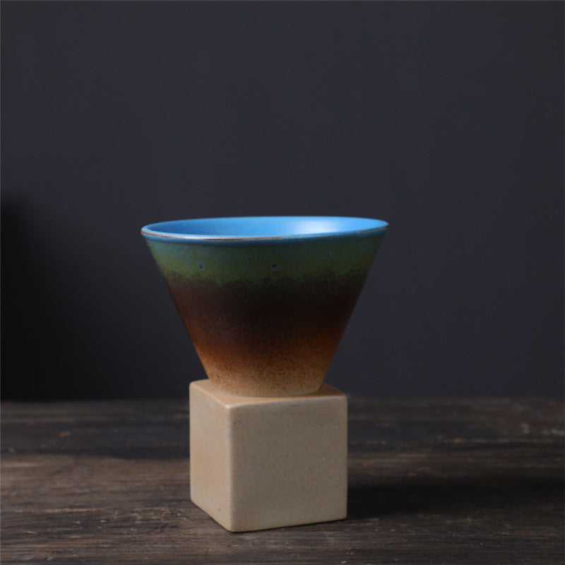 Gradient Glaze Coffee Cup