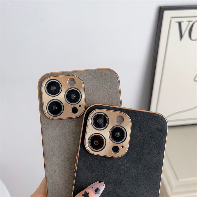 Lambskin Leather iPhone Case