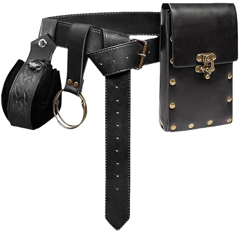 Steampunk Belt Phone Pouch