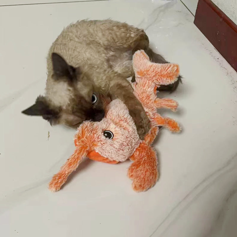 Flopping Lobster Cat Toy