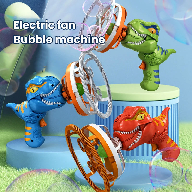 Dinosaur Bubble Fan Machine