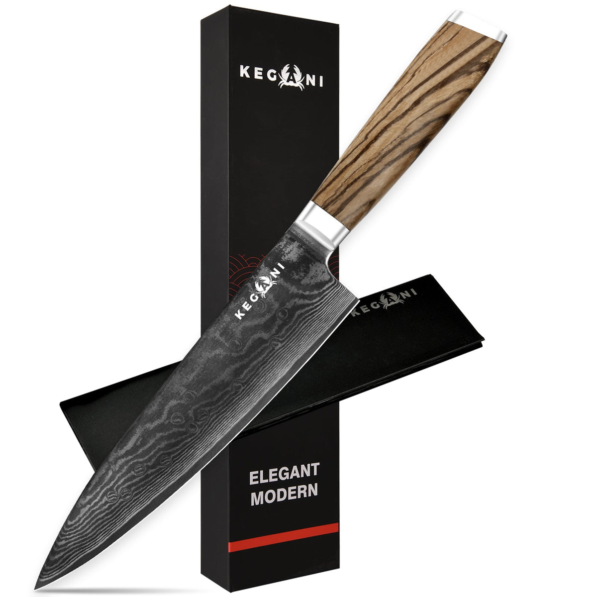 8-Inch Damascus Steel Chef's Knife