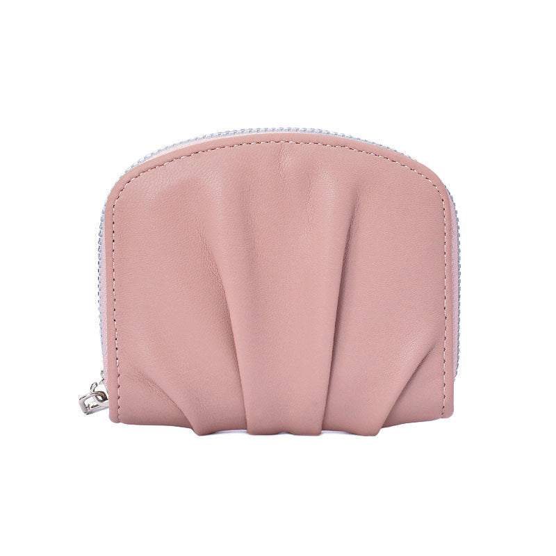 Women's Ruffle Compact Wallet