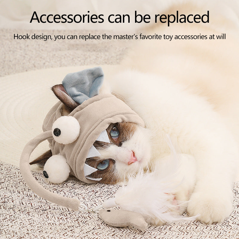 Wearable Dinosaur Cat Teaser
