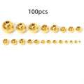Stainless Steel Spacer Beads (100 pcs)