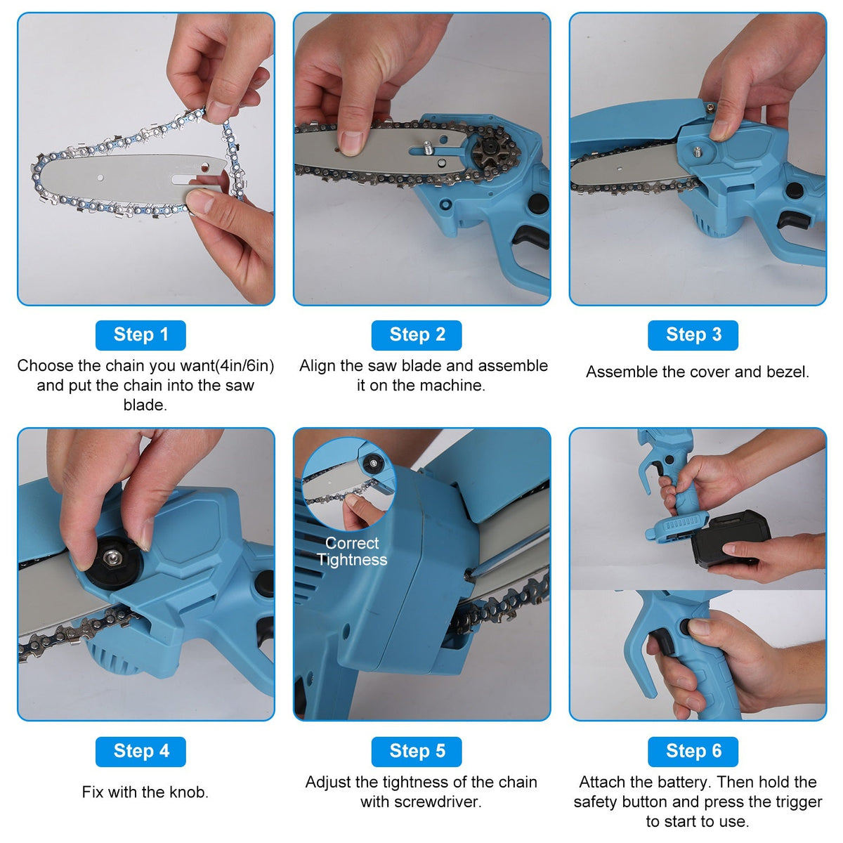 Mini Cordless Chainsaw